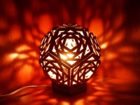 instructables lindarose92 Geometric Lamp